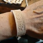 ヌメ革 ブレスレット 191806 ヌメ革 ブレスレット 191806