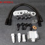 ツインオイルライン 油温（ヘッド放熱ステー付き） TFR-PTFIN-HFB26 S/B