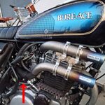 FCRキャブレターが真っすぐ後方に FCRキャブレターが真っすぐ後方に