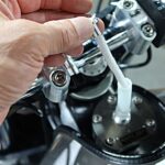 SR400 　オイルタンク放熱