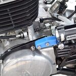めちゃくちゃ熱い　シリンダーの横