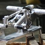 SR400 バックステップ　BBS1100（ノーマルキック対応）