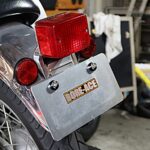 防振ナンバーステー SR400 純正テールランプ用　BRNL-SR400　