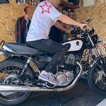 バイクのセットアップ　